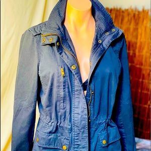 Blue utilitarian jacket